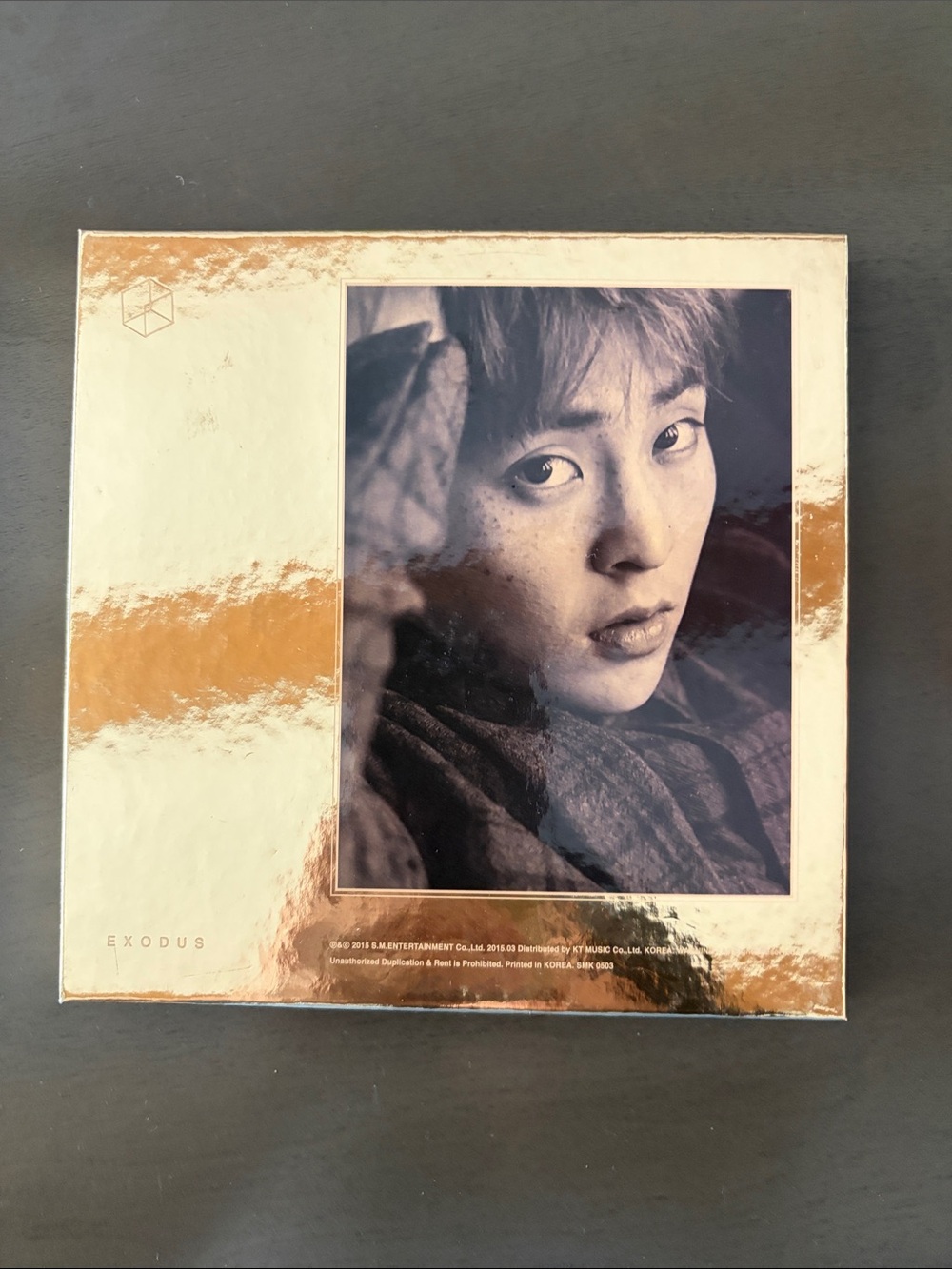 EXO 2nd Album [EXODUS] Xuimin (Kim Min-seok) on the cover